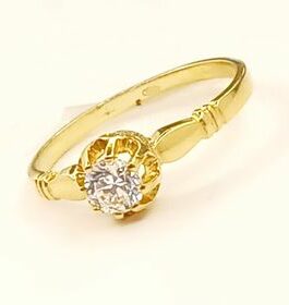 Prsten vjereniči žuto zlato