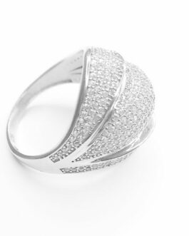 Elegantan srebrni prsten