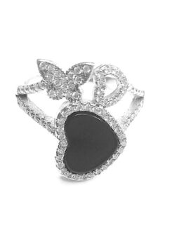 “Srce ” prsten  srebrni