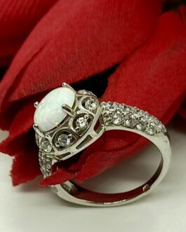 Srebrni prsten “Opal”