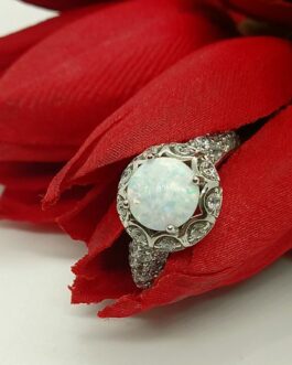 Srebrni prsten “Opal”